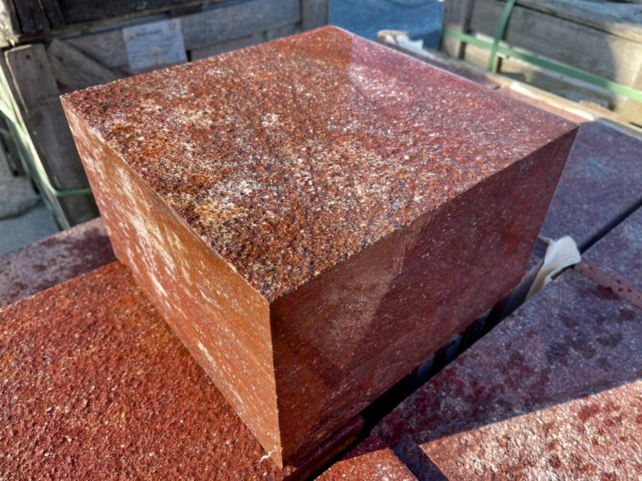 red porphyry granite